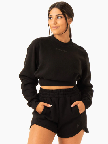 Кроп-толстовка Sideline Sweater Black