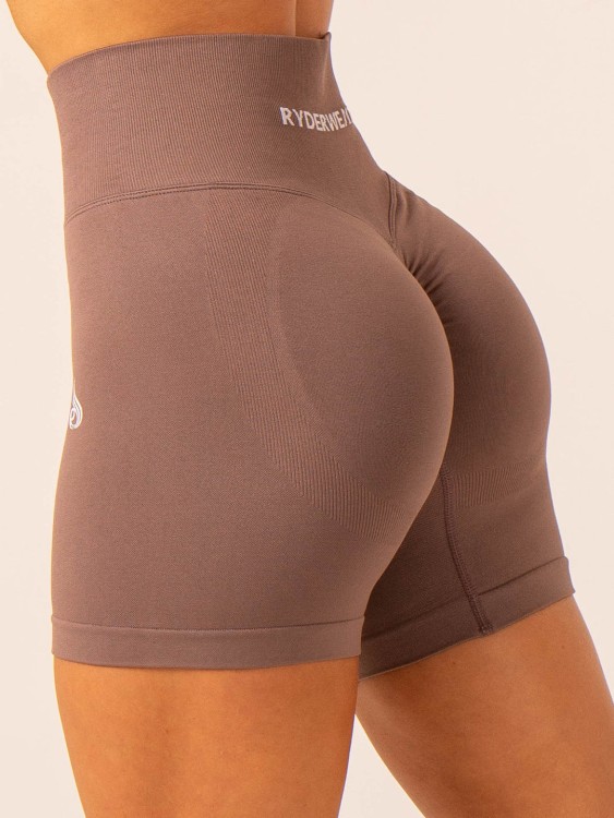 Шорты Lift BBL Scrunch Seamless Deep Taupe