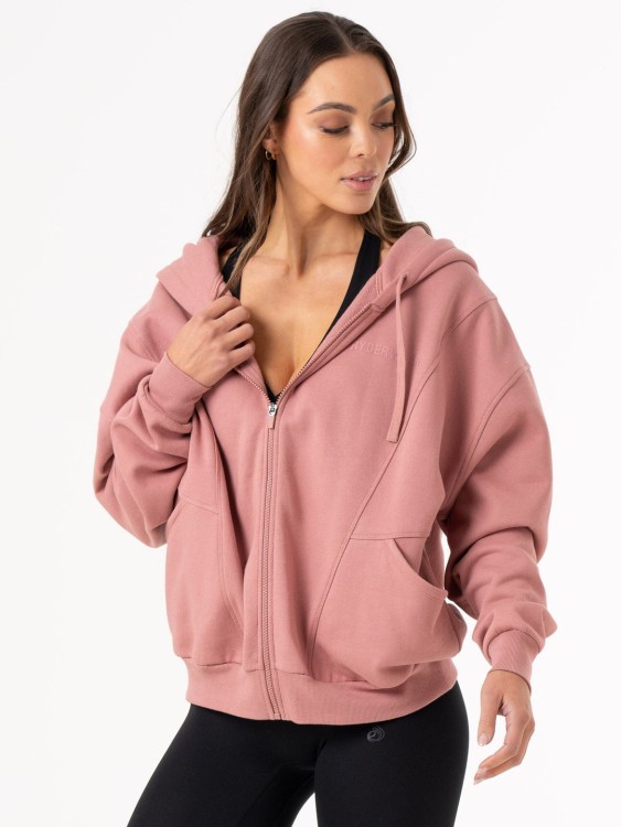 Толстовка Unisex Track dusty Pink