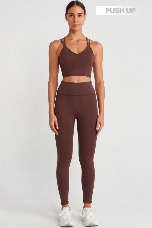 Леггинсы Push Up, Brown