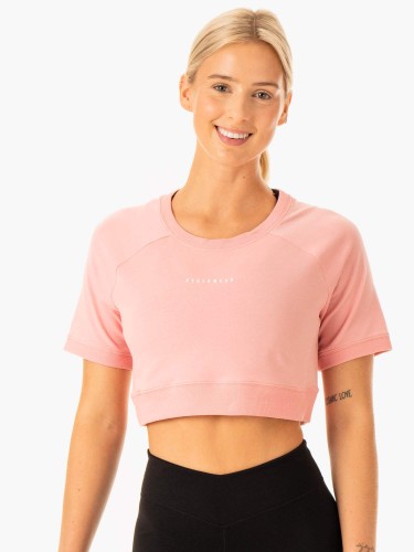 Кроп-футболка Revival T-shirt Pink